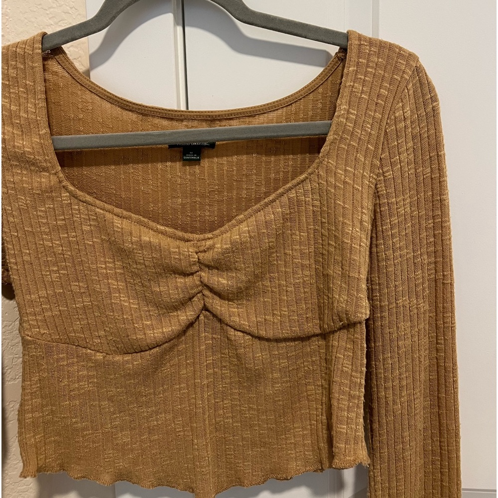 Long Sleeve Babydoll Top